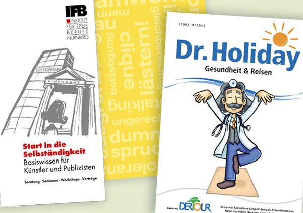 Gestaltung Drucksachen Portfolio