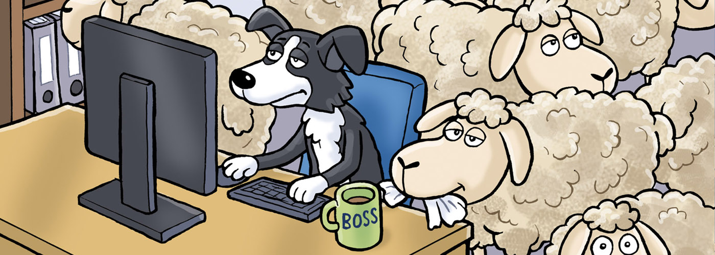 Titelbanner Cartoon
